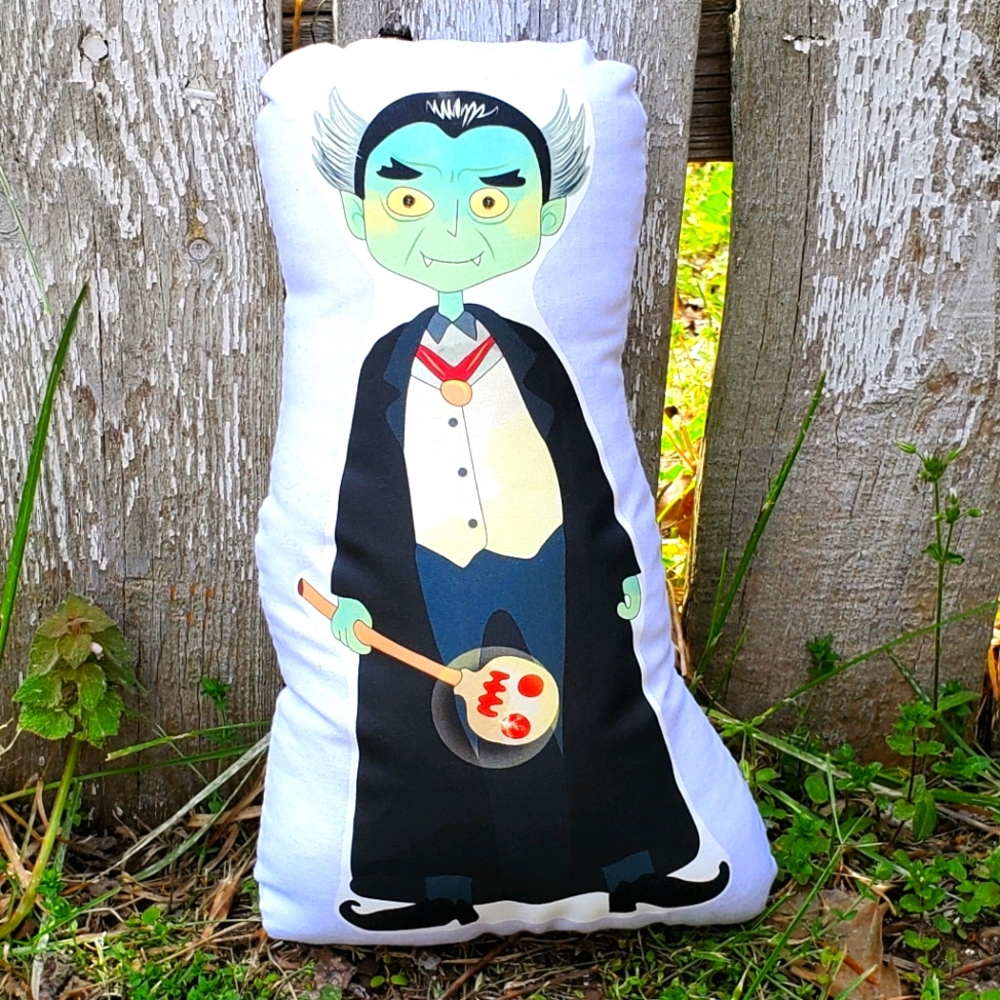 Munsters Grandpa Pillow Pal. New.
